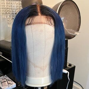 Blue Ombre Lace Front Wig